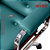 Cadeira Design Office Eames Signature Presidente Cromada com Rodinhas - Anti Risco - Capa em Madeira - Verde - Imagem 5