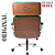 Cadeira Design Office Eames Signature Presidente Cromada com Rodinhas - Anti Risco - Capa em Madeira - Verde - Imagem 6