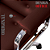 Cadeira Design Office Eames Signature Presidente Cromada com Rodinhas - Anti Risco - Capa em Madeira - Vermelho Vinho - Imagem 5