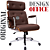 Cadeira Design Office Eames Signature Presidente Cromada com Rodinhas - Anti Risco - Capa em Madeira - Vermelho Vinho - Imagem 3