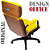 Cadeira Design Office Eames Signature Presidente Black com Rodinhas - Anti Risco - Capa em Madeira - Amarelo - Imagem 7