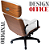 Cadeira Design Office Eames Signature Presidente Black com Rodinhas - Anti Risco - Capa em Madeira - Branco - Imagem 6
