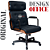 Cadeira Design Office Eames Signature Presidente Black com Rodinhas - Anti Risco - Capa em Madeira - Azul Marinho - Imagem 5