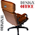 Cadeira Design Office Eames Signature Presidente Black com Rodinhas - Anti Risco - Capa em Madeira - Marrom - Imagem 7