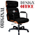 Cadeira Design Office Eames Signature Presidente Black com Rodinhas - Anti Risco - Capa em Madeira - Preto - Imagem 10