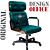 Cadeira Design Office Eames Signature Presidente Black com Rodinhas - Anti Risco - Capa em Madeira - Verde - Imagem 5