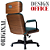 Cadeira Design Office Eames Signature Presidente Black com Rodinhas - Anti Risco - Capa em Madeira - Verde - Imagem 7