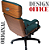 Cadeira Design Office Eames Signature Presidente Black com Rodinhas - Anti Risco - Capa em Madeira - Verde - Imagem 4