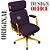 Cadeira Design Office Eames Signature Presidente Dourada com Rodinhas - Anti Risco - Capa em Madeira - Roxo - Imagem 5