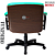 Cadeira Design Office Eames Signature Diretor Black com Rodinhas Anti Risco - Capa em Madeira - Verde Água - Imagem 6