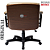 Cadeira Design Office Eames Signature Diretor Black com Rodinhas Anti Risco - Capa em Madeira - Bege - Imagem 5