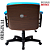 Cadeira Design Office Eames Signature Diretor Black com Rodinhas Anti Risco - Capa em Madeira - Azul Bebê - Imagem 4