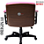 Cadeira Design Office Eames Signature Diretor Black com Rodinhas Anti Risco - Capa em Madeira - Rosa Claro - Imagem 5