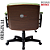 Cadeira Design Office Eames Signature Diretor Black com Rodinhas Anti Risco - Capa em Madeira - Verde Limão - Imagem 5