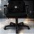 Cadeira Design Office Eames Signature Diretor Black com Rodinhas Anti Risco - Capa em Madeira - Preto - Imagem 2