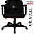 Cadeira Design Office Eames Signature Diretor Black com Rodinhas Anti Risco - Capa em Madeira - Preto - Imagem 5