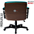 Cadeira Design Office Eames Signature Diretor Black com Rodinhas Anti Risco - Capa em Madeira - Verde - Imagem 6