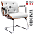 Cadeira Design Office Eames Signature Interlocutor Cromada- Capa em Madeira - Branco - Imagem 3