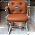 Cadeira Design Office Eames Signature Interlocutor Cromada- Capa em Madeira - Caramelo - Imagem 2