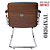 Cadeira Design Office Eames Signature Interlocutor Cromada- Capa em Madeira - Cinza Escuro - Imagem 3