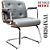 Cadeira Design Office Eames Signature Interlocutor Cromada- Capa em Madeira - Cinza Claro - Imagem 5