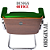 Cadeira Design Office Eames Signature Interlocutor Cromada- Capa em Madeira - Verde Escuro - Imagem 7