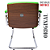 Cadeira Design Office Eames Signature Interlocutor Cromada- Capa em Madeira - Verde Limão - Imagem 4