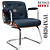 Cadeira Design Office Eames Signature Interlocutor Cromada- Capa em Madeira - Azul Marinho - Imagem 3