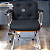 Cadeira Design Office Eames Signature Interlocutor Cromada- Capa em Madeira - Azul Marinho - Imagem 2