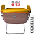 Cadeira Design Office Eames Signature Interlocutor Cromada- Capa em Madeira - Amarelo Mostarda - Imagem 6