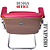 Cadeira Design Office Eames Signature Interlocutor Cromada- Capa em Madeira - Rosa Pink - Imagem 7