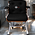 Cadeira Design Office Eames Signature Interlocutor Cromada- Capa em Madeira - Preto - Imagem 2