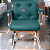 Cadeira Design Office Eames Signature Interlocutor Cromada- Capa em Madeira - Verde - Imagem 2
