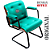 Cadeira Design Office Eames Signature Interlocutor Black - Capa em Madeira -Verde Água - Imagem 4