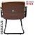 Cadeira Design Office Eames Signature Interlocutor Black - Capa em Madeira - Bege - Imagem 3