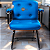 Cadeira Design Office Eames Signature Interlocutor Black - Capa em Madeira - Azul Bebê - Imagem 1