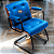 Cadeira Design Office Eames Signature Interlocutor Black - Capa em Madeira - Azul Bebê - Imagem 2