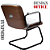 Cadeira Design Office Eames Signature Interlocutor Black - Capa em Madeira - Branco - Imagem 4
