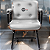 Cadeira Design Office Eames Signature Interlocutor Black - Capa em Madeira - Branco - Imagem 1