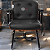Cadeira Design Office Eames Signature Interlocutor Black - Capa em Madeira - Marrom Café - Imagem 1