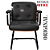 Cadeira Design Office Eames Signature Interlocutor Black - Capa em Madeira - Marrom Café - Imagem 7