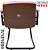 Cadeira Design Office Eames Signature Interlocutor Black - Capa em Madeira - Rosa Claro - Imagem 3