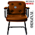 Cadeira Design Office Eames Signature Interlocutor Black - Capa em Madeira - Caramelo - Imagem 7