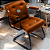 Cadeira Design Office Eames Signature Interlocutor Black - Capa em Madeira - Caramelo - Imagem 2