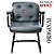 Cadeira Design Office Eames Signature Interlocutor Black - Capa em Madeira - Cinza Claro - Imagem 4