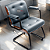 Cadeira Design Office Eames Signature Interlocutor Black - Capa em Madeira - Cinza Claro - Imagem 2