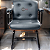 Cadeira Design Office Eames Signature Interlocutor Black - Capa em Madeira - Cinza Claro - Imagem 1