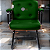 Cadeira Design Office Eames Signature Interlocutor Black - Capa em Madeira - Verde Escuro - Imagem 1