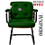 Cadeira Design Office Eames Signature Interlocutor Black - Capa em Madeira - Verde Escuro - Imagem 6