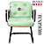 Cadeira Design Office Eames Signature Interlocutor Black - Capa em Madeira - Verde Limão - Imagem 7